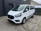 MINIBUS FORD TRANSIT CUSTUM BJ2021 9PLAATSEN AIRCO EURO6D, Essai à domicile, Euro 6, Entreprise, 5 portes