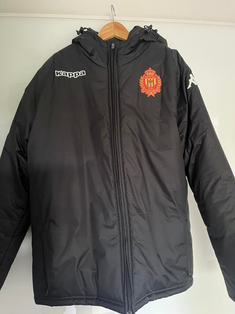 Teamjas KV Mechelen, Ophalen, Zo goed als nieuw, Maat 56/58 (XL), Zwart