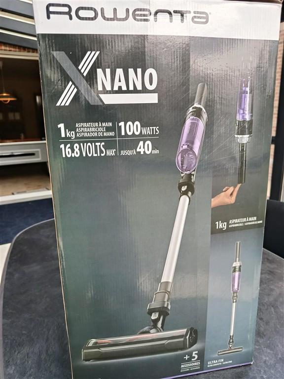 steelstofzuiger Rowenta draadloos, Ophalen, Overige typen, Zo goed als nieuw, Minder dan 1200 watt