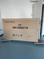 75” tv slechts 1 maal gebruikt, Audio, Tv en Foto, Televisies, Ophalen, Zo goed als nieuw