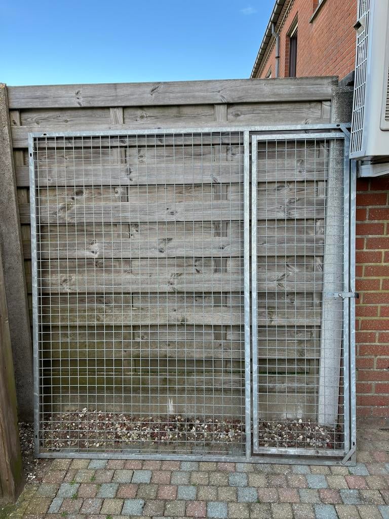 Yzeren hek, Ophalen, Met poort, Overige typen, Zo goed als nieuw