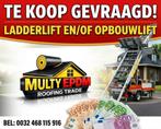 TE KOOP GEVRAAGD: Ladderlift / Opbouwlift – Direct betaald, Ophalen, Zo goed als nieuw, Bouwlift