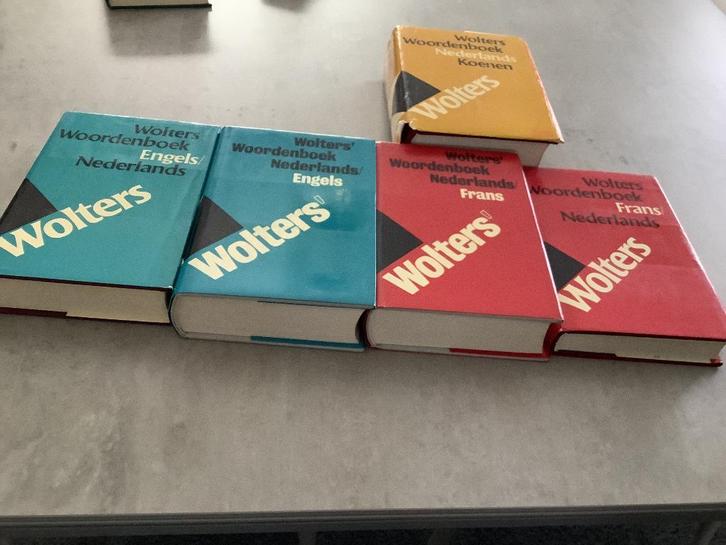 Woordenboeken Wolters’, Livres, Dictionnaires, Utilisé, Autres langues, Koenen ou Wolters, Enlèvement