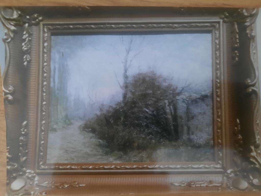schilderij - landschap, Antiek en Kunst, Kunst | Schilderijen | Klassiek, Ophalen