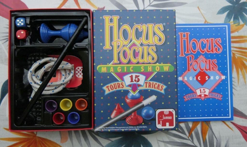 Hocus Pocus spel, Ophalen