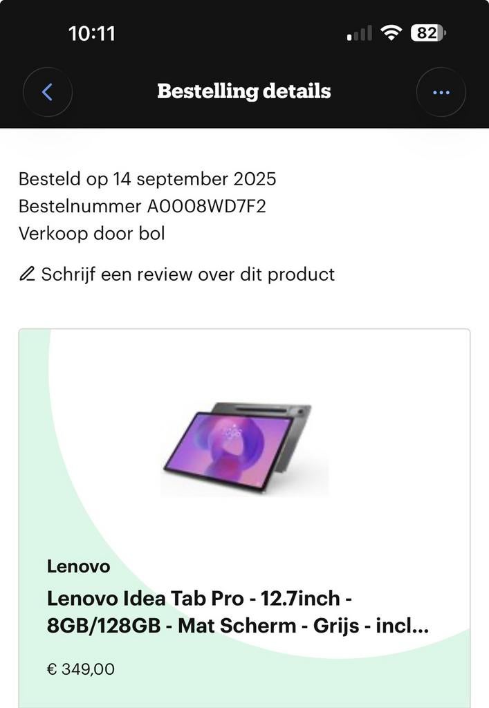 Lenovo tab pro + hoes, Computers en Software, Tablet-hoezen, Ophalen, Zo goed als nieuw