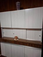 Vintage kast met 6 deuren, 3 laden, 3 schuifdeuren, Ophalen