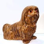 Beeld van hond, een Pekinees., Ophalen of Verzenden, Zo goed als nieuw, Dier