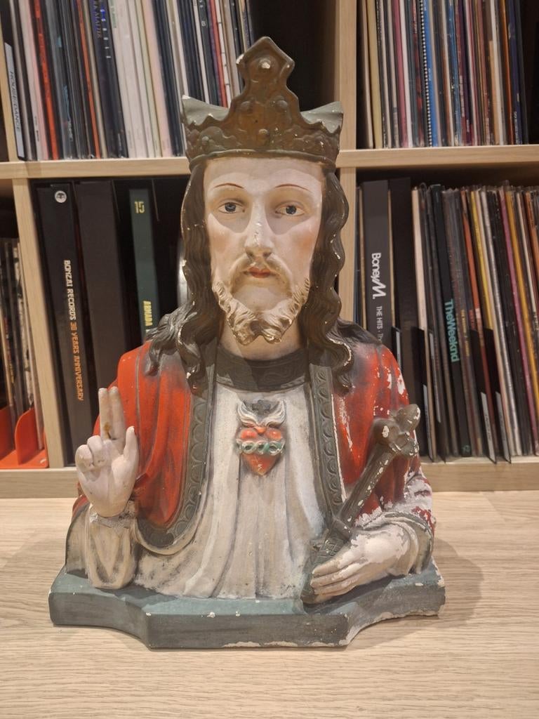 Buste Jezus Christus, Antiek en Kunst, Antiek | Religieuze voorwerpen, Ophalen