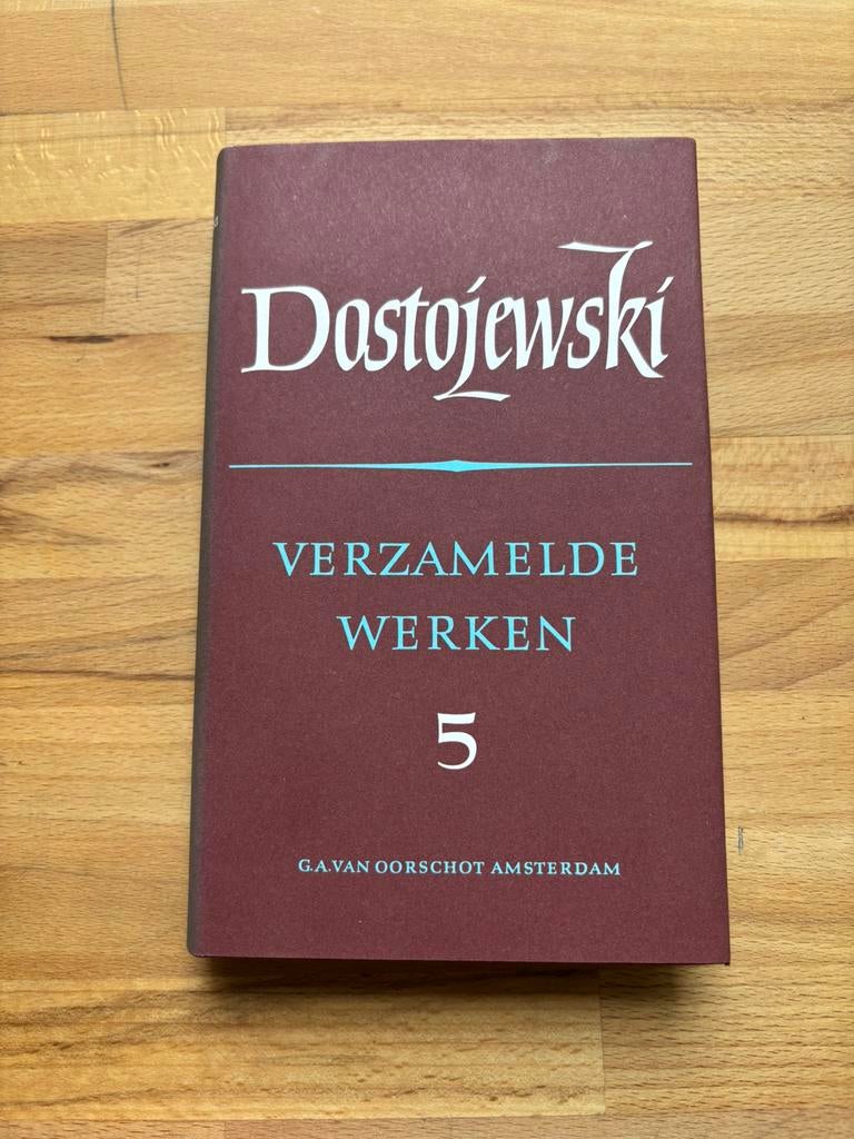 Misdaad en straf, verzameld werk, auteur: Dostojevski., Boeken, Ophalen of Verzenden, Zo goed als nieuw