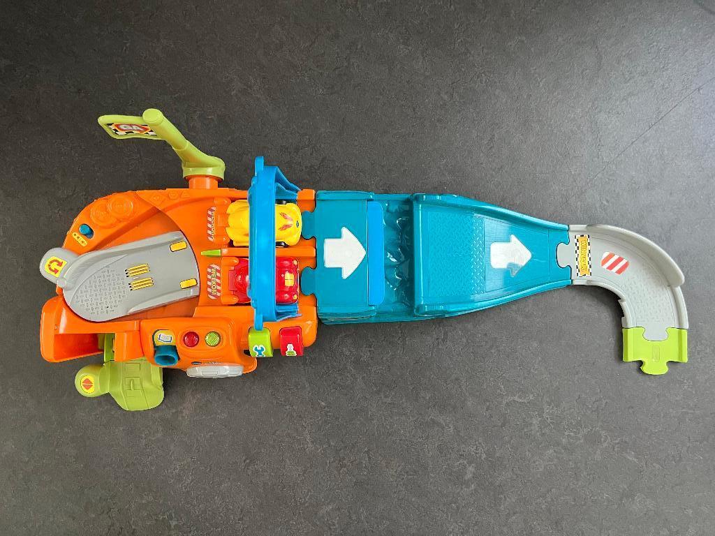 VTech ToetToet 2 in 1 race circuit, Enlèvement, Utilisé