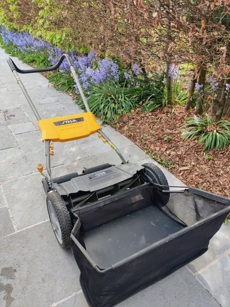 Stiga SCM 440 FS handgrasmaaier, Tuin en Terras, Grasmaaiers, Ophalen