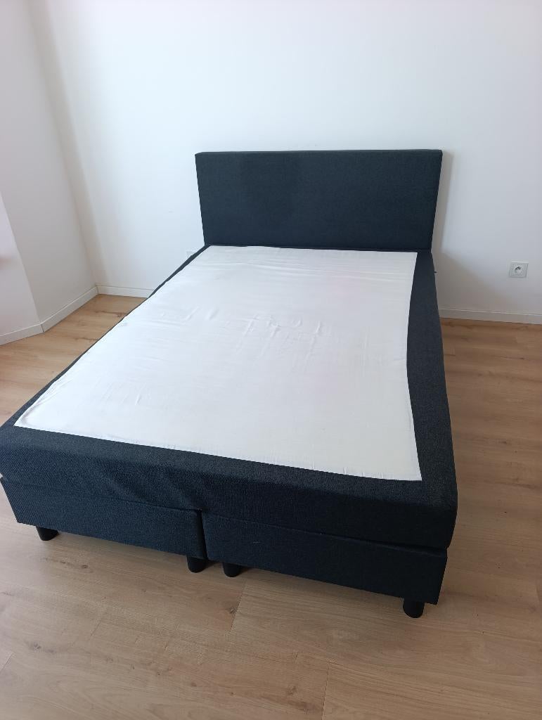 Boxspring 140x200 Levering GRATIS €165, Ophalen, Gebruikt, Tweepersoons, 140 cm