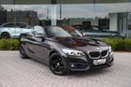 BMW 218 i Cabrio Sport Line /1st OWNER/LED/AUTOMAAT/NAVI, Auto's, BMW, 4 zetels, Stof, 1520 kg, Zwart