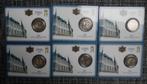 Lot 6 Coincard 2 euros Luxembourg 2021 2022 2023, 2 euro, Setje, Luxemburg, Ophalen of Verzenden