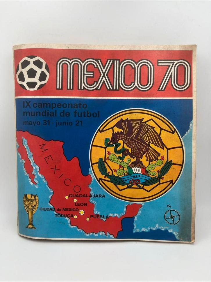 ALBUM PANINI MEXICO 70 COMPLET - 37 Vignettes Non Collées, Verzamelen, Stickers, Ophalen of Verzenden