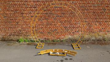 Wedding arch Gold, 2 stuks (nieuw) beschikbaar voor biedingen