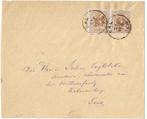 Timbres-poste belges - Lettre de 1880, Timbres & Monnaies, Lettre, Envoi