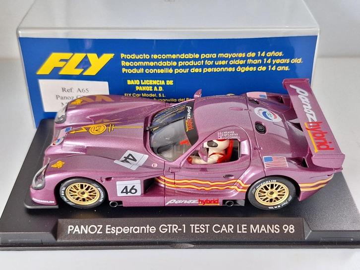 Fly Panoz GTR 1 Morado A63 Nieuwe Slotcar Voor Maar 24,95, Kinderen en Baby's, Speelgoed | Racebanen, Nieuw, Racebaan, Elektrisch