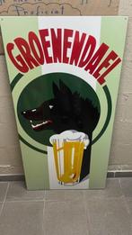 emaille reclame bord groenendael, Verzamelen, Merken en Reclamevoorwerpen, Ophalen, Nieuw, Reclamebord