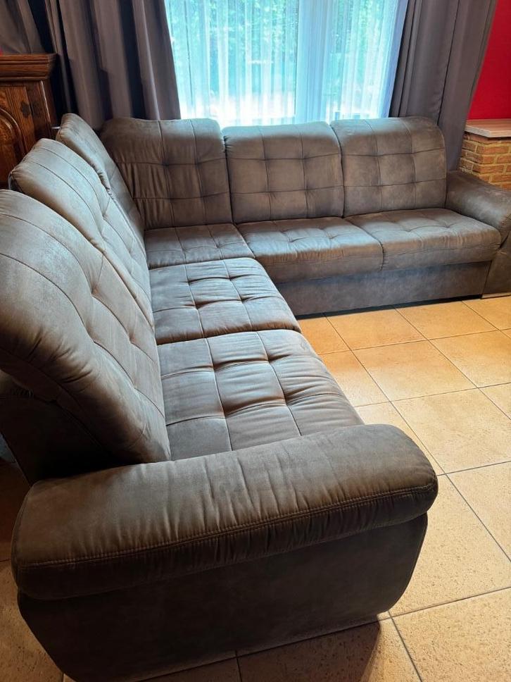 Salon + Salle à manger, Maison & Meubles, Canapés | Salons, Comme neuf, Banc d'angle, Quatre personnes ou plus, 250 à 300 cm, 75 à 100 cm