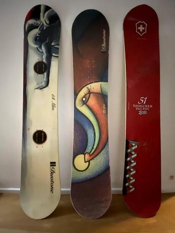 snowboards