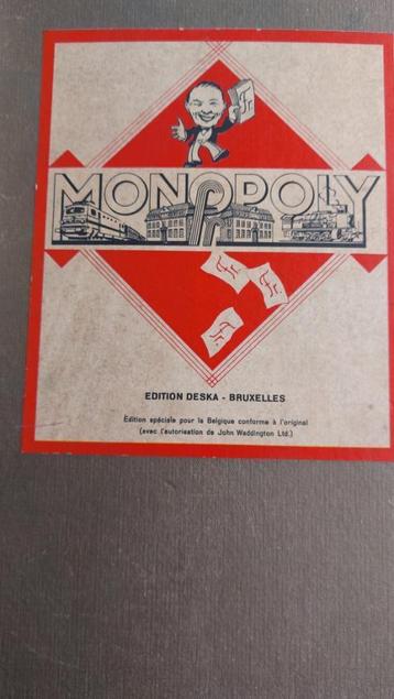 Oud MONOPOLY-spel beschikbaar voor biedingen