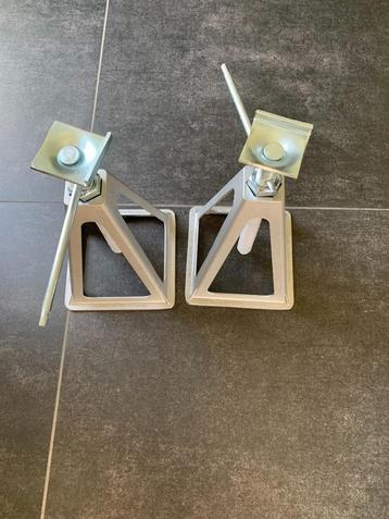 Steunenset ( steunpoten ) Aluminium verstelbaar 280-430 mm beschikbaar voor biedingen