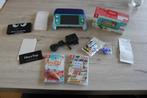 Nintendo Switch Lite  veel toebehoren garantie tot 09/2026, Ophalen of Verzenden, Turquoise, Zo goed als nieuw, Met beschermhoes of tas