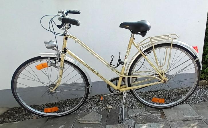 Velo vintage Flandria 28 pouces, Fietsen en Brommers, Fietsen | Dames | Damesfietsen, Gebruikt, Overige merken, Versnellingen