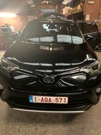 RAV 4 hybride PREMIUM uitvoering, Auto's, Toyota, 4 cilinders, Leder en Stof, Zwart, 5 zetels