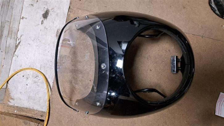 Kawasaki 15B W800 topuip in het zwart, Motoren, Onderdelen | Kawasaki, Gebruikt, Ophalen of Verzenden