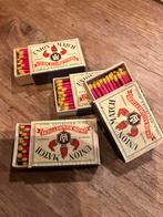 Union Match - Vintage lucifers, 4 volle doosjes, Ophalen of Verzenden