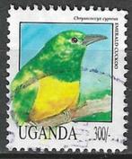 Uganda 1992 - Yvert 915 - De Smaragdkoekoek (ST), Postzegels en Munten, Postzegels | Afrika, Overige landen, Verzenden, Gestempeld