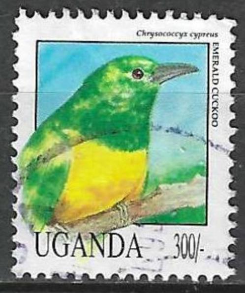 Uganda 1992 - Yvert 915 - De Smaragdkoekoek (ST), Timbres & Monnaies, Timbres | Afrique, Affranchi, Autres pays, Envoi