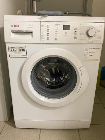 lave linge Bosch, 1200 à 1600 tours, 6 à 8 kg, Comme neuf, Chargeur frontal