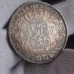 Piece de monnaie / Leopold II / 5 Francs / 1873 / Ag.900, Enlèvement ou Envoi, Monnaie en vrac, Argent, Argent