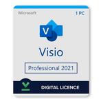 MS Visio 2021 Pro - Clé de licence, Enlèvement, Neuf, Windows