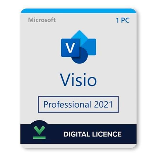 MS Visio 2021 Pro - Clé de licence, Informatique & Logiciels, Logiciel Office, Neuf, Windows, Enlèvement