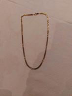 collier en or plaque 18 carats, Antiquités & Art, Enlèvement ou Envoi