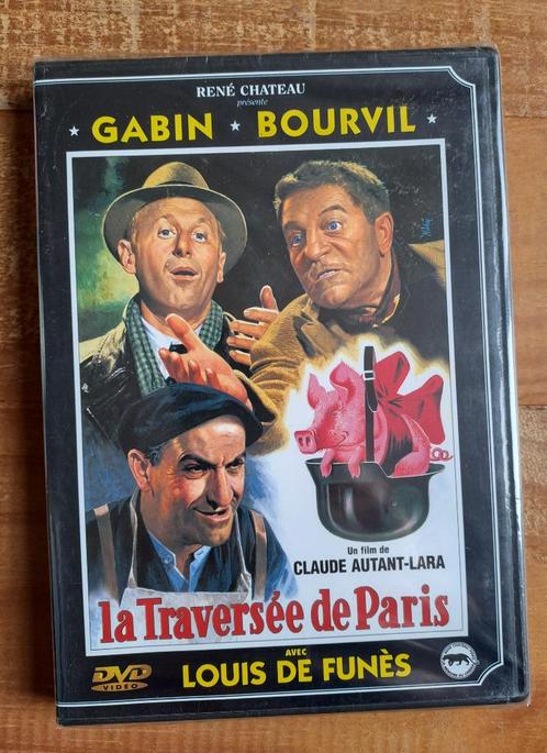 La Traversée de Paris - Bourvil - Gabin - De Funès - neuf, CD & DVD, DVD | Classiques, Neuf, dans son emballage, Comédie, Enlèvement ou Envoi