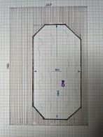 zwembad + terras + toenehoren, Ophalen, Gebruikt, 300 cm of meer, 400 cm of meer