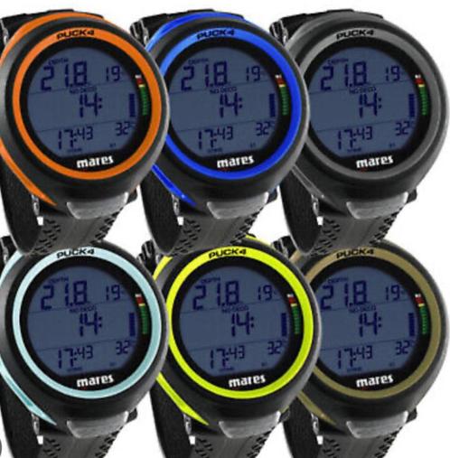 Mares Dive Computer Puck 4 - Ecocheques, Watersport en Boten, Duiken, Nieuw, Duikcomputer, Ophalen of Verzenden