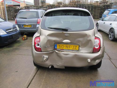 nissan micra achterklep slot mechaniek raam hendel schakelaa, Auto-onderdelen, Carrosserie, Motorkap, Nissan, Achter, Gebruikt