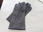 Grijze leder handschoenen, Kleding | Dames, Mutsen, Sjaals en Handschoenen, Ophalen, Nieuw, Handschoenen