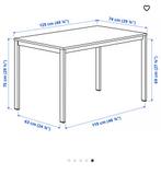 Tafel met stoelen, Ophalen