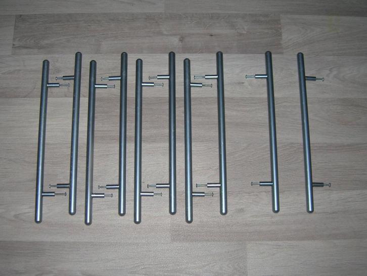 Handvatten voor meubelen, Bricolage & Construction, Quincaillerie & Fixations, Comme neuf, Inox, Enlèvement