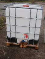 Ibc container op houten pallet, Ophalen, Zo goed als nieuw