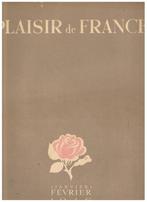 OUD TIJDSCHRIFT PLAISIR DE FRANCE, 1940 tot 1960, Tijdschrift, Verzenden