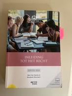 Inleiding tot het recht editie 2024, Boeken, Ophalen of Verzenden